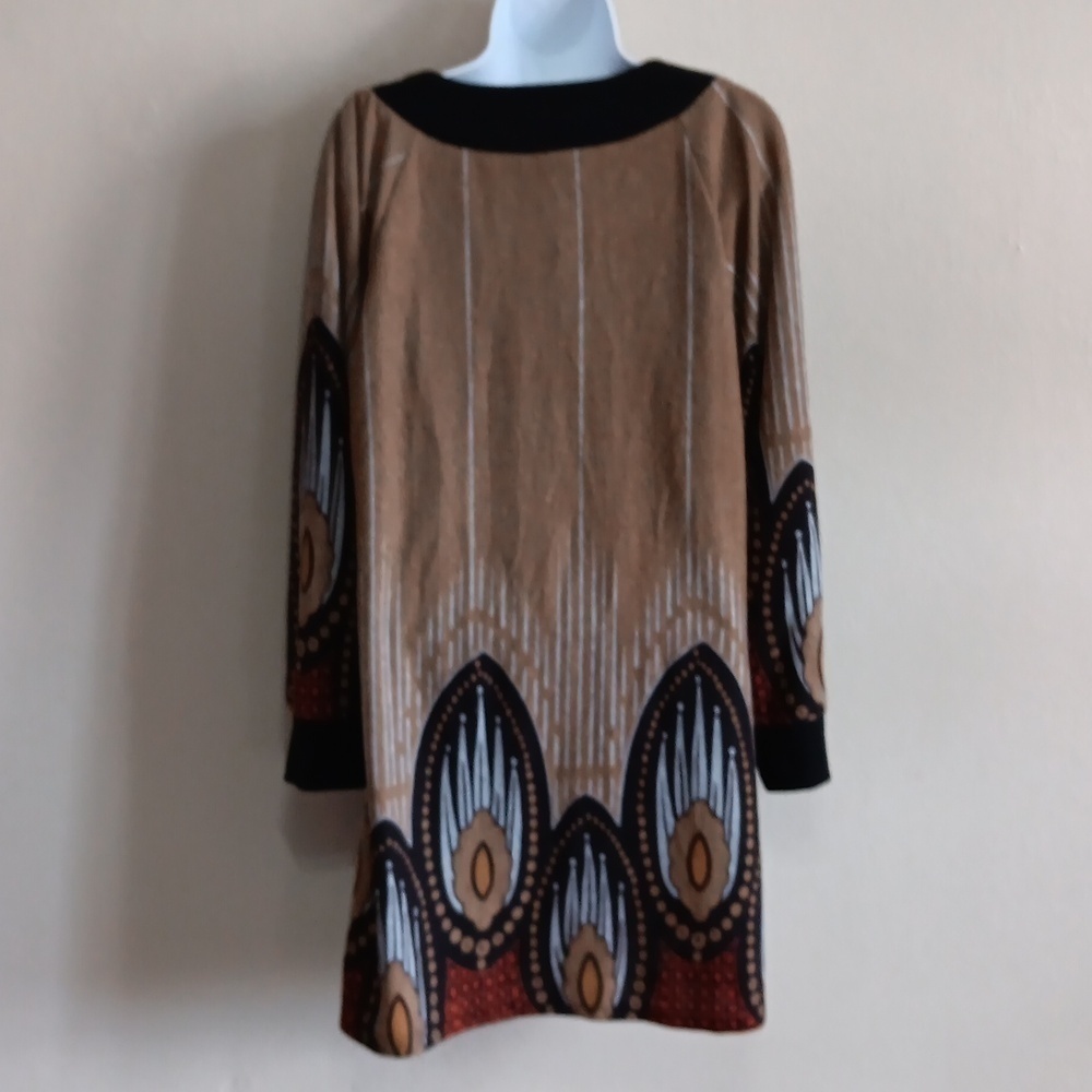 Granola Grunge, Boho Academia, Fairy Grunge Dress, Long Sleeve Slip On - Picture 5 of 9